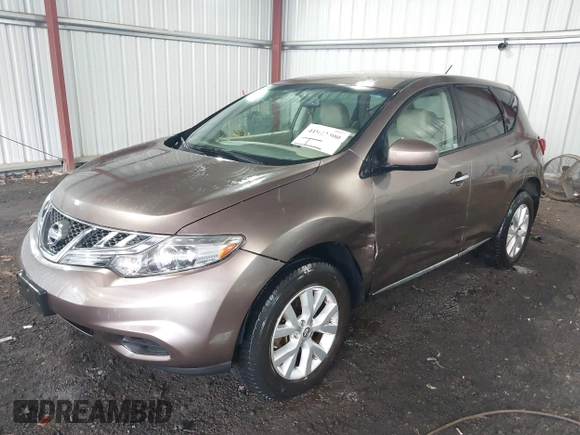 2012 Nissan Murano SV with VIN JN8AZ1MW9CW229619, listed as a IAAI auction lot 41943400 with 124,198 mi miles and . Bid and sale history available at carsss.com. Image 17.