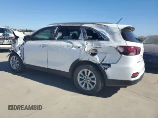 2020 Kia Sorento LX with VIN 5XYPG4A38LG644550, listed as a Copart auction lot 48476515 with 52,236 mi miles and Clean Title. Bid and sale history available at carsss.com. Image 2.