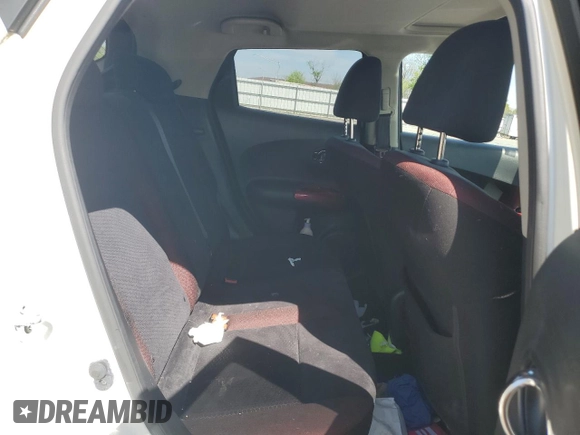 2015 Nissan Juke S with VIN JN8AF5MV5FT555169, listed as a Copart auction lot 54141895 with 122,962 mi miles and Salvage Title. Bid and sale history available at DreamBid. Image 10.