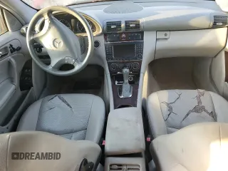 2005 Mercedes-Benz C 240 with VIN WDBRF81J65F650076, listed as a Copart auction lot 78183054 with Not Provided miles and Salvage Title. Bid and sale history available at DreamBid. Image 8.