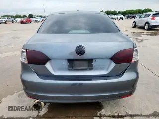 2014 Volkswagen Jetta S with VIN 3VW2K7AJ4EM226580, listed as a Copart auction lot 58539055 with 138,927 mi miles and Salvage title. Bid and sale history available at DreamBid. Image 6.