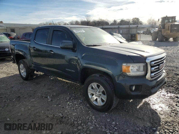2017 GMC Canyon 2WD SLE with VIN 1GTG5CEA7H1173569, listed as a Copart auction lot 84070704 with 177,355 mi miles and Clean Title. Bid and sale history available at carsss.com. Image 4.