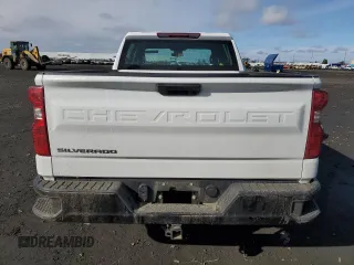 2024 Chevrolet Silverado 1500 with VIN 3GCPDAEK1RG258345, listed as a Copart auction lot 47882665 with 17,770 mi miles and Salvage Title. Bid and sale history available at DreamBid. Image 6.