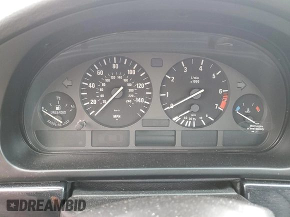 1997 BMW 5 Series 528iA with VIN WBADD6324VBW20221, listed as a Copart auction lot 65518504 with 0 mi miles and Clean Title. Bid and sale history available at carsss.com. Image 9.
