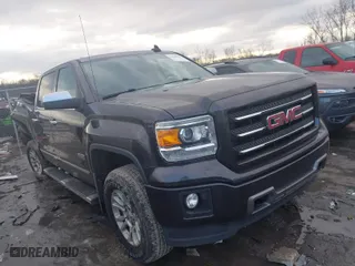 2015 GMC Sierra 1500 SLE with VIN 3GTU2UEC0FG353154, listed as a IAAI auction lot 41640206 with 110,957 mi miles. Bid and sale history available at carsss.com. Image 1.
