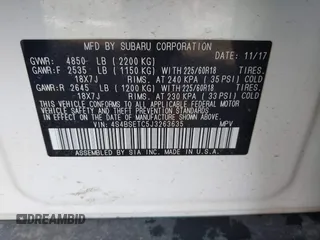 2018 Subaru Outback Touring with VIN 4S4BSETC5J3263635, listed as a IAAI auction lot 41209281 with 60,003 mi miles and . Bid and sale history available at DreamBid. Image 9.