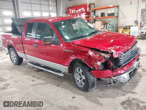2011 Ford F-150 XL with VIN 1FTFX1EF7BFB01433, listed as a IAAI auction lot 41571915 with 285,638 mi miles and . Bid and sale history available at carsss.com. Image 1.