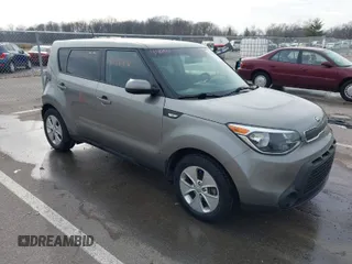 2014 Kia Soul with VIN KNDJN2A26E7051292, listed as a IAAI auction lot 41481848 with 127,273 mi miles. Bid and sale history available at carsss.com. Image 1.