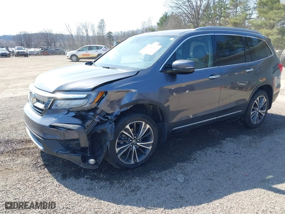 2021 Honda Pilot Elite with VIN 5FNYF6H07MB024540, listed as a IAAI auction lot 41780447 with 63,401 mi miles. Bid and sale history available at carsss.com. Image 18.