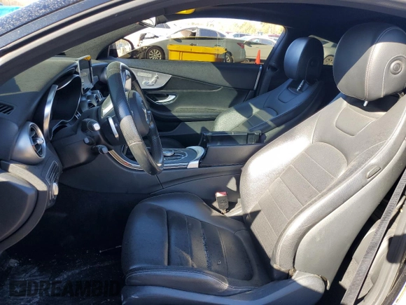 2018 Mercedes-Benz C 300 with VIN WDDWJ4JB8JF683150, listed as a Copart auction lot 41636025 with 98,227 mi miles and Salvage Title. Bid and sale history available at carsss.com. Image 7.