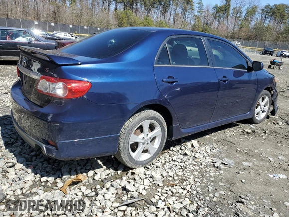 2012 Toyota Corolla L with VIN 2T1BU4EE6CC891530, listed as a Copart auction lot 49855215 with Not Provided miles and Salvage Title. Bid and sale history available at DreamBid. Image 3.