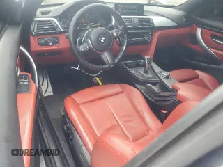 2015 BMW 4 Series 435i with VIN WBA3R1C51FK194208, listed as a Copart auction lot 50920225 with 114,894 mi miles and Salvage title. Bid and sale history available at DreamBid. Image 8.