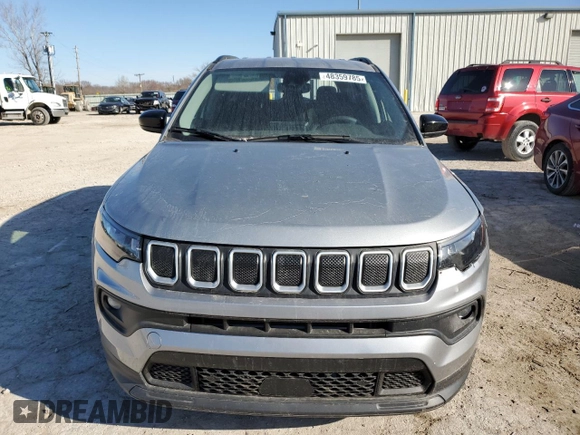 2022 Jeep Compass Latitude с VIN 3C4NJDBB8NT106246, выставлен на аукционе Copart как лот 55585645 с пробегом Не указан миль и Чистый • Clean title. История ставок и продаж доступна на DreamBid. Изображение 5.