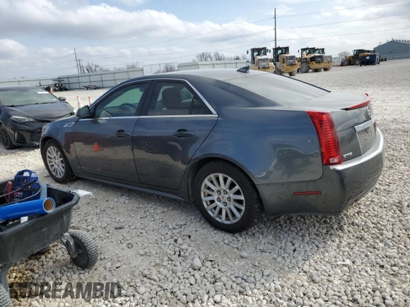 2010 Cadillac CTS Luxury with VIN 1G6DE5EG7A0124096, listed as a Copart auction lot 43577815 with 112,056 mi miles and Salvage Title. Bid and sale history available at carsss.com. Image 2.