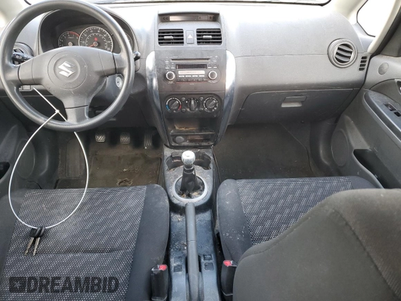 2007 Suzuki SX4 with VIN JS2YB413575104953, listed as a Copart auction lot 47992155 with 108,433 mi miles and Clean Title. Bid and sale history available at carsss.com. Image 8.