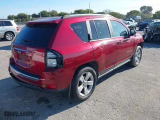 2015 Jeep Compass Latitude with VIN 1C4NJDEB1FD188503, listed as a IAAI auction lot 41824421 with 83,264 mi miles. Bid and sale history available at carsss.com. Image 4.