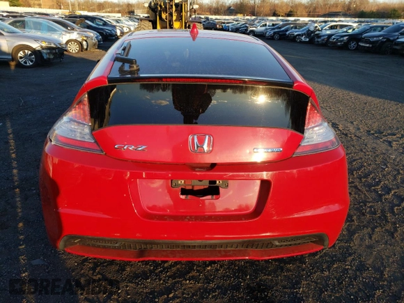 2013 Honda CR-Z with VIN JHMZF1C49DS000050, listed as a Copart auction lot 79712424 with 118,527 mi miles and Salvage Title. Bid and sale history available at carsss.com. Image 6.