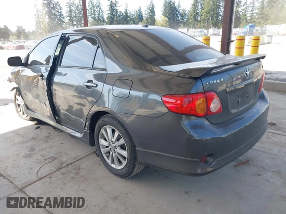 2010 Toyota Corolla with VIN 1NXBU4EE3AZ286182, listed as a IAAI auction lot 42047243 with 1 mi miles. Bid and sale history available at carsss.com. Image 3.