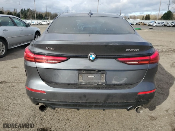 2020 BMW 2 Series 228i xDrive with VIN WBA73AK00L7F69807, listed as a Copart auction lot 47310565 with 27,641 mi miles and Salvage Title. Bid and sale history available at carsss.com. Image 6.