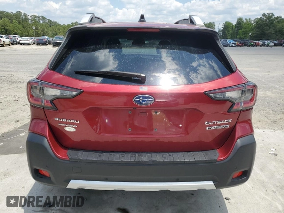 2023 Subaru Outback Touring XT with VIN 4S4BTGPD5P3113691, listed as a Copart auction lot 57460205 with 22,628 mi miles and Salvage title. Bid and sale history available at DreamBid. Image 6.