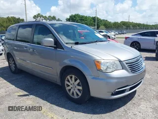 2014 Chrysler Town & Country Touring with VIN 2C4RC1BG6ER463885, listed as a IAAI auction lot 41943602 with 154,815 mi miles. Bid and sale history available at carsss.com. Image 1.
