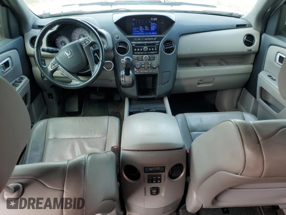 2013 Honda Pilot EX-L with VIN 5FNYF3H59DB036098, listed as a Copart auction lot 50824335 with 191,004 mi miles and Salvage Title. Bid and sale history available at DreamBid. Image 8.