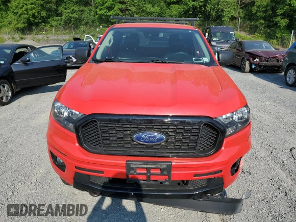 2020 Ford Ranger XL with VIN 1FTER1FH4LLA23217, listed as a Copart auction lot 59341035 with 87,302 mi miles and Salvage title. Bid and sale history available at DreamBid. Image 5.