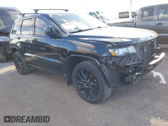 2017 Jeep Grand Cherokee Laredo with VIN 1C4RJEAG7HC953361, listed as a IAAI auction lot 41554390 with 98,099 mi miles and . Bid and sale history available at DreamBid. Image 1.