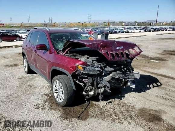2021 Jeep Cherokee Latitude with VIN 1C4PJLCBXMD192262, listed as a Copart auction lot 57325295 with 208,134 mi miles and Salvage title. Bid and sale history available at DreamBid. Image 14.