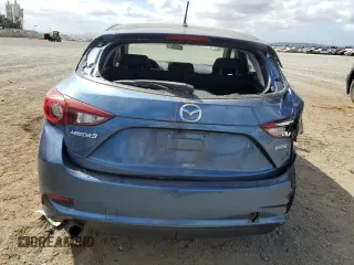 2017 Mazda 3 Sport with VIN 3MZBN1K77HM114108, listed as a Copart auction lot 71810614 with 64,091 mi miles and Salvage Title. Bid and sale history available at carsss.com. Image 6.