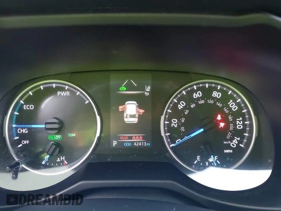 2019 Toyota RAV4 Hybrid XLE with VIN 2T3RWRFV8KW024302, listed as a IAAI auction lot 42777287 with 42,413 mi miles and . Bid and sale history available at DreamBid. Image 7.