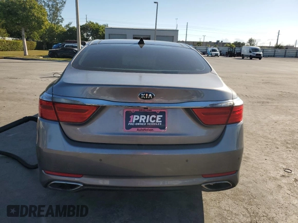 2016 Kia K900 Luxury with VIN KNALU4D3XG6031483, listed as a Copart auction lot 82570674 with 92,402 mi miles and Salvage Title. Bid and sale history available at carsss.com. Image 6.