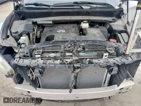 2014 Infiniti QX60 with VIN 5N1AL0MM1EC552553, listed as a Copart auction lot 63285785 with 174,041 mi miles and Salvage title. Bid and sale history available at DreamBid. Image 12.