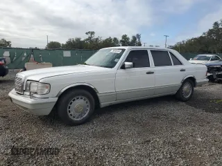 1990 Mercedes-Benz 560 with VIN WDBCA39E8LA536590, listed as a Copart auction lot 76843244 with 231,703 mi miles and Non Repairable. Bid and sale history available at DreamBid. Image 1.