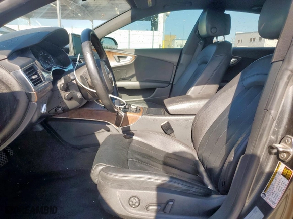 2012 Audi A7 3.0 Prestige with VIN WAU2GAFC6CN107070, listed as a Copart auction lot 53480315 with 150,126 mi miles and Salvage Title. Bid and sale history available at carsss.com. Image 7.