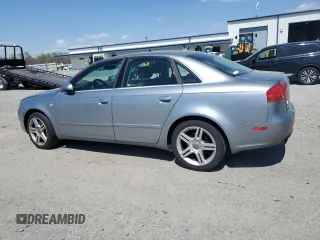 2007 Audi A4 2.0T with VIN WAUDF78E07A077400, listed as a Copart auction lot 50206845 with 99,157 mi miles and Salvage Title. Bid and sale history available at carsss.com. Image 2.