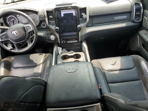 2019 Ram 1500 Laramie with VIN 1C6SRFJTXKN714855, listed as a Copart auction lot 58765625 with Not provided miles and Salvage title. Bid and sale history available at DreamBid. Image 8.