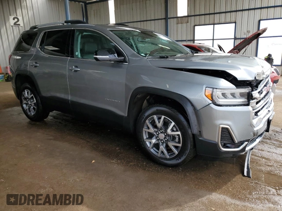 2023 GMC Acadia SLT with VIN 1GKKNUL44PZ253445, listed as a Copart auction lot 49955405 with 31,381 mi miles and Non Repairable. Bid and sale history available at DreamBid. Image 4.