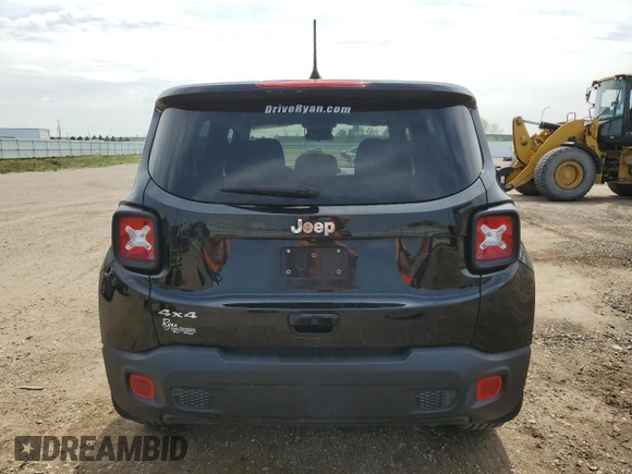 2021 Jeep Renegade Upland with VIN ZACNJDAB6MPN32408, listed as a Copart auction lot 54579344 with 16,471 mi miles and Non repairable. Bid and sale history available at DreamBid. Image 6.