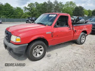 2010 Ford Ranger XL with VIN 1FTKR1AD5APA56983, listed as a Copart auction lot 57032185 with 223,644 mi miles and Salvage title. Bid and sale history available at DreamBid. Image 1.