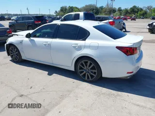 2014 Lexus GS 350 with VIN JTHBE1BL6E5039482, listed as a IAAI auction lot 41592768 with 120,354 mi miles and . Bid and sale history available at DreamBid. Image 3.