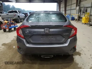 2020 Honda Civic Sedan Sport with VIN 19XFC2F85LE000033, listed as a Copart auction lot 53673405 with 45,386 mi miles and Salvage Title. Bid and sale history available at carsss.com. Image 6.
