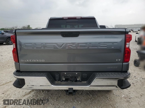 2021 Chevrolet Silverado 1500 LT with VIN 3GCPWCEDXMG193740, listed as a Copart auction lot 51290035 with Not Provided miles and Salvage Title. Bid and sale history available at DreamBid. Image 6.