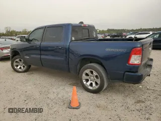 2020 Ram 1500 Big Horn with VIN 1C6SRFFT2LN233654, listed as a Copart auction lot 49727415 with 113,502 mi miles and Salvage Title. Bid and sale history available at carsss.com. Image 2.
