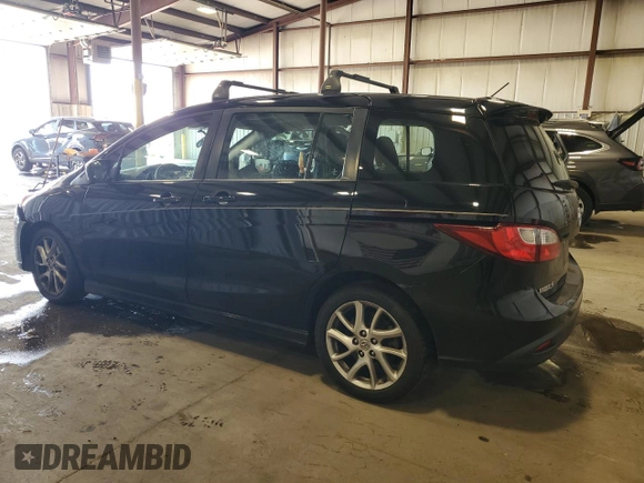 2012 Mazda 5 Touring with VIN JM1CW2CL1C0110282, listed as a Copart auction lot 69524284 with 108,872 mi miles and Salvage Title. Bid and sale history available at DreamBid. Image 2.