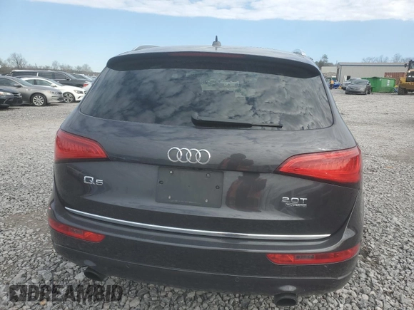 2016 Audi Q5 Premium Plus with VIN WA1L2AFP5GA049355, listed as a Copart auction lot 45203945 with 108,652 mi miles and Salvage Title. Bid and sale history available at carsss.com. Image 6.
