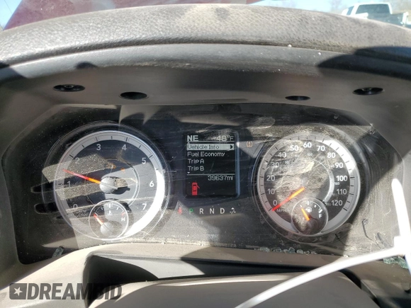 2023 Ram 1500 Express z VIN 3C6RR7KT2PG669347, wystawiony jako Copart lot #43727245 z przebiegiem 39 637 mil mil oraz Szkoda całkowita • Salvage title. Historia ofert i sprzedaży dostępna na DreamBid. Obrazek 9.