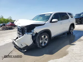 2024 Honda Pilot EX-L with VIN 5FNYG1H43RB018549, listed as a Copart auction lot 56435985 with 16,239 mi miles and Salvage title. Bid and sale history available at DreamBid. Image 1.