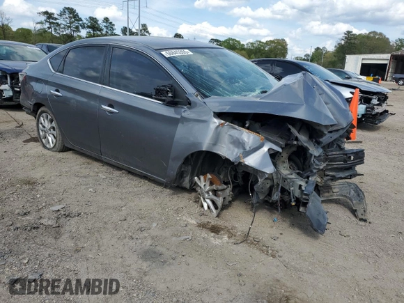 2017 Nissan Sentra S with VIN 3N1AB7AP2HY372186, listed as a Copart auction lot 50845355 with Not Provided miles and Clean Title. Bid and sale history available at carsss.com. Image 4.