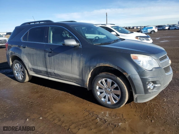 2011 Chevrolet Equinox LT w/2LT with VIN 2CNFLNE51B6287650, listed as a Copart auction lot 46143365 with 177,456 mi miles and Salvage Title. Bid and sale history available at carsss.com. Image 4.